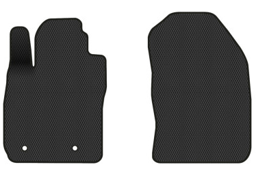 EVA коврики в салон авто передние EVAtech для Fiesta (Mark 7) 5-doors Ford 2009-2017 6 поколение Htb USA FD1699AV2OU2RBB - Фото 1