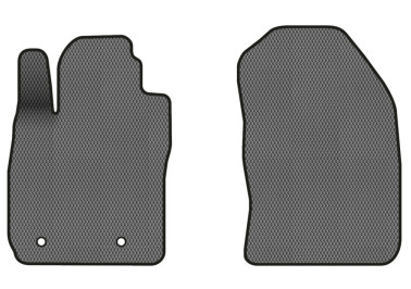 EVA коврики в салон авто передние EVAtech для Fiesta (Mark 7) 5-doors Ford 2009-2017 6 поколение Htb USA FD1699AV2OU2RGB - Фото 1