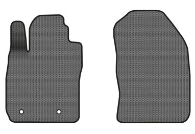 EVA коврики в салон авто передние EVAtech для Fiesta (Mark 7) 5-doors Ford 2009-2017 6 поколение Htb USA FD1699AV2OU2SGB - Фото 1