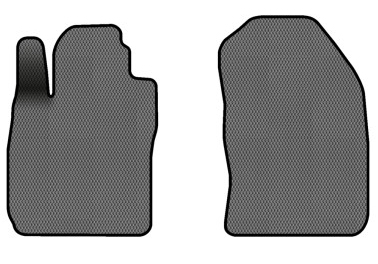 EVA коврики в салон авто передние EVAtech для Fiesta (Mark 7) 5-doors Ford 2009-2017 6 поколение Htb USA FD1699AV2RGB - Фото 1