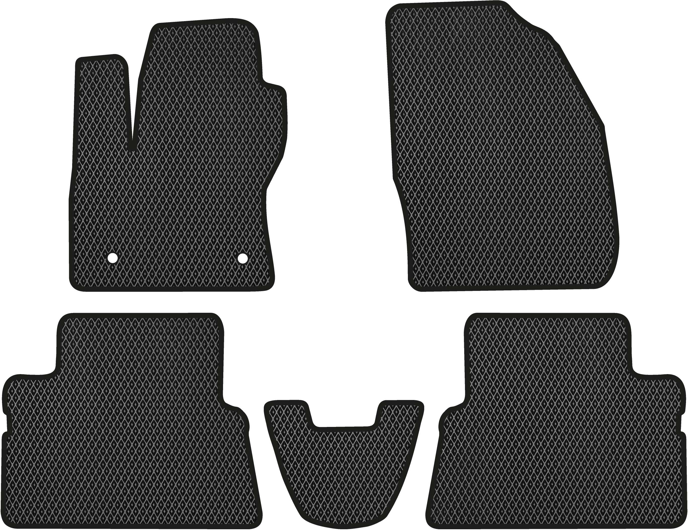EVA коврики в салон авто EVAtech для Kuga Ford 2008-2012 1 поколение SUV EU FD1935CV5TL2RBB - Фото 1