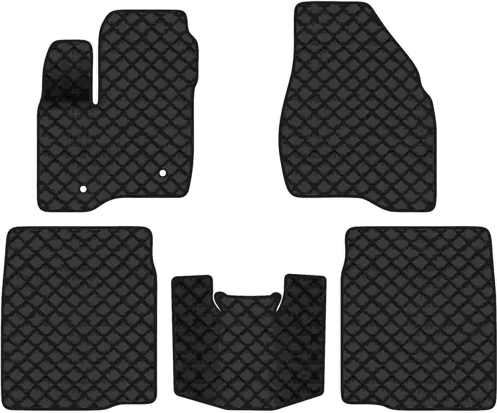 Коврики из экокожи в салон авто EVAtech ECO для Explorer (U502) Ford 2010-2019 5 поколение SUV EU FD21954CV5FC2BBB - Фото 1