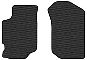 EVA килимки в салон авто передні EVAtech для Escort (IV) 5-doors Ford 1986-1990 4 покоління Htb EU FD23113AB2RBB - Фото 1