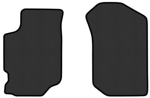 EVA килимки в салон авто передні EVAtech для Escort (VI) 5-doors Ford 1992-1995 6 покоління Htb EU FD23121AB2RBB - Фото 1