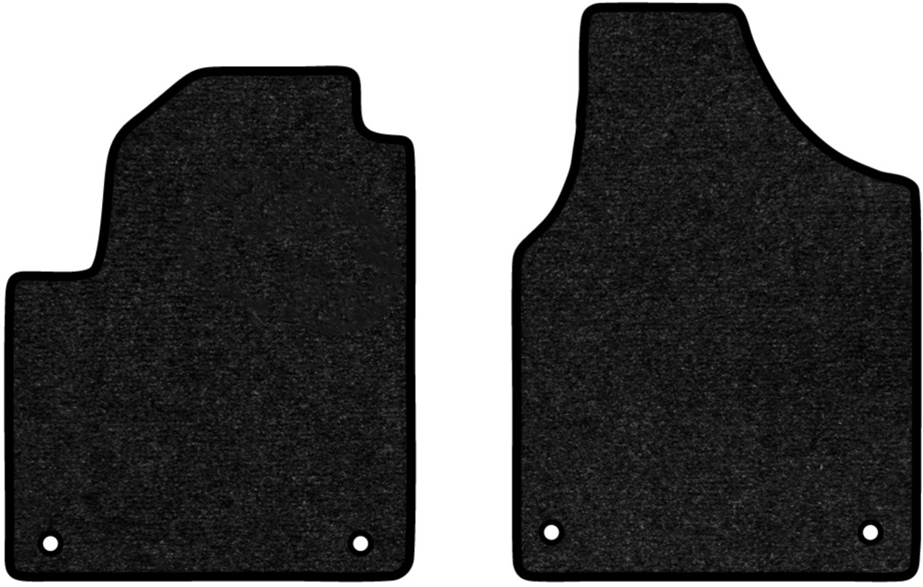 Коврики ворсовые в салон авто EVAtech Standard для Ford Galaxy (WGR) (7 clips) 1995-2006 1 поколение Minivan EU черный кант FD24247AG2FC4VEB - Фото 1