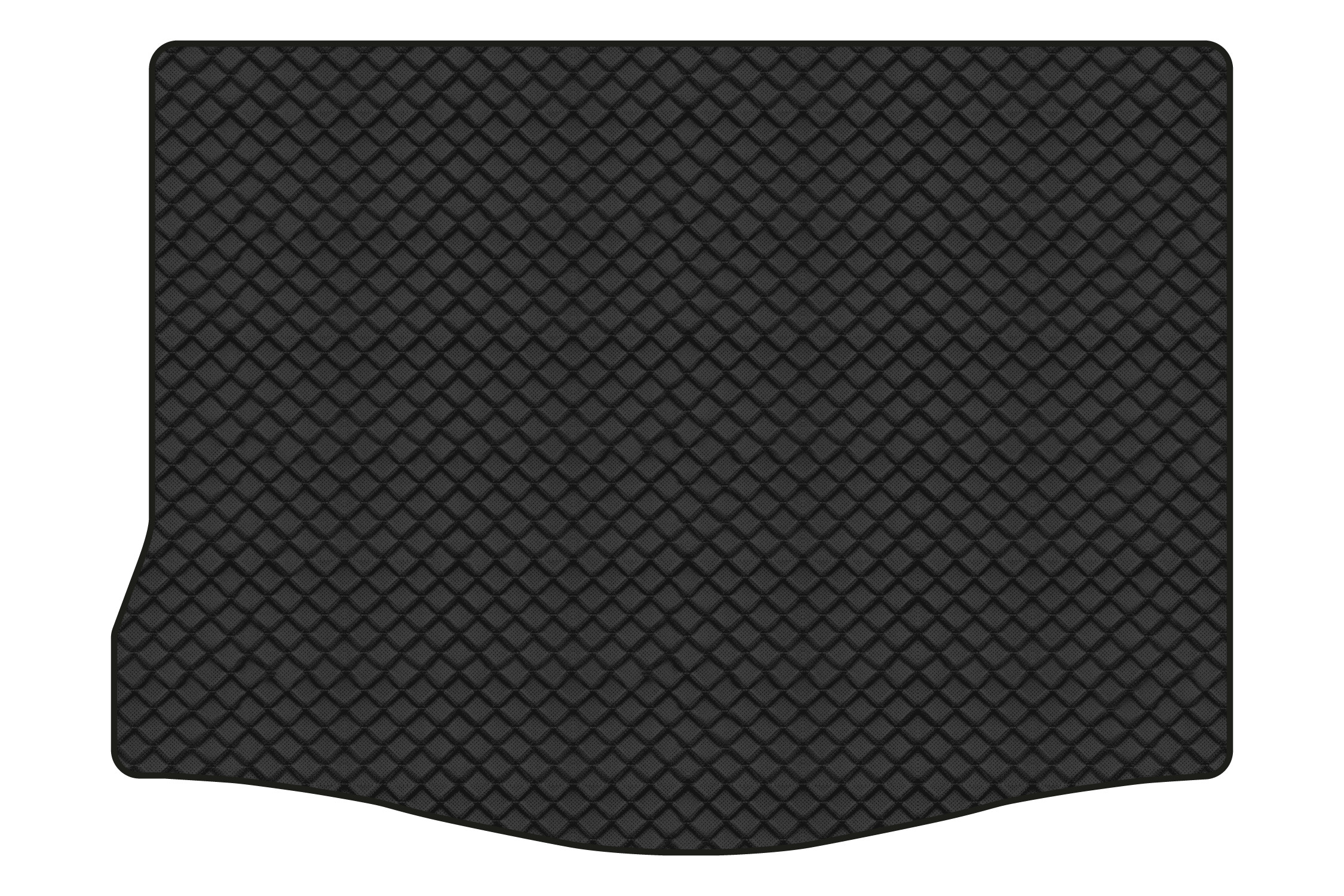 Килимок з екошкіри в багажник авто EVAtech ECO для Focus (C307) 3-doors MT Ford 2005-2010 2 покоління Htb EU FD32208B1BBB - Фото 1