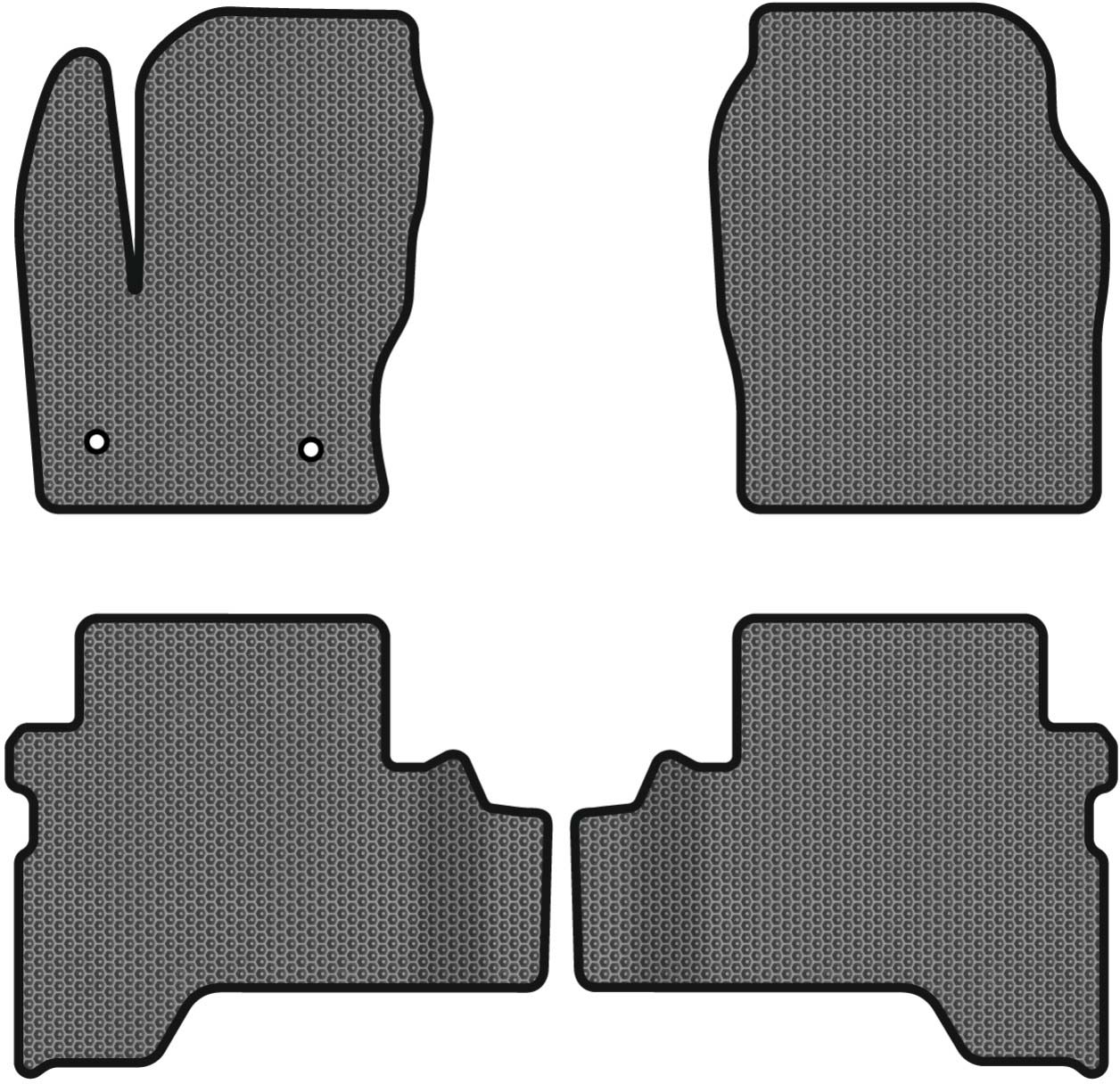 EVA коврики в салон авто EVAtech для Kuga Ford 2013-2016 2 поколение SUV EU FD33027PVC4FC2SGB - Фото 1