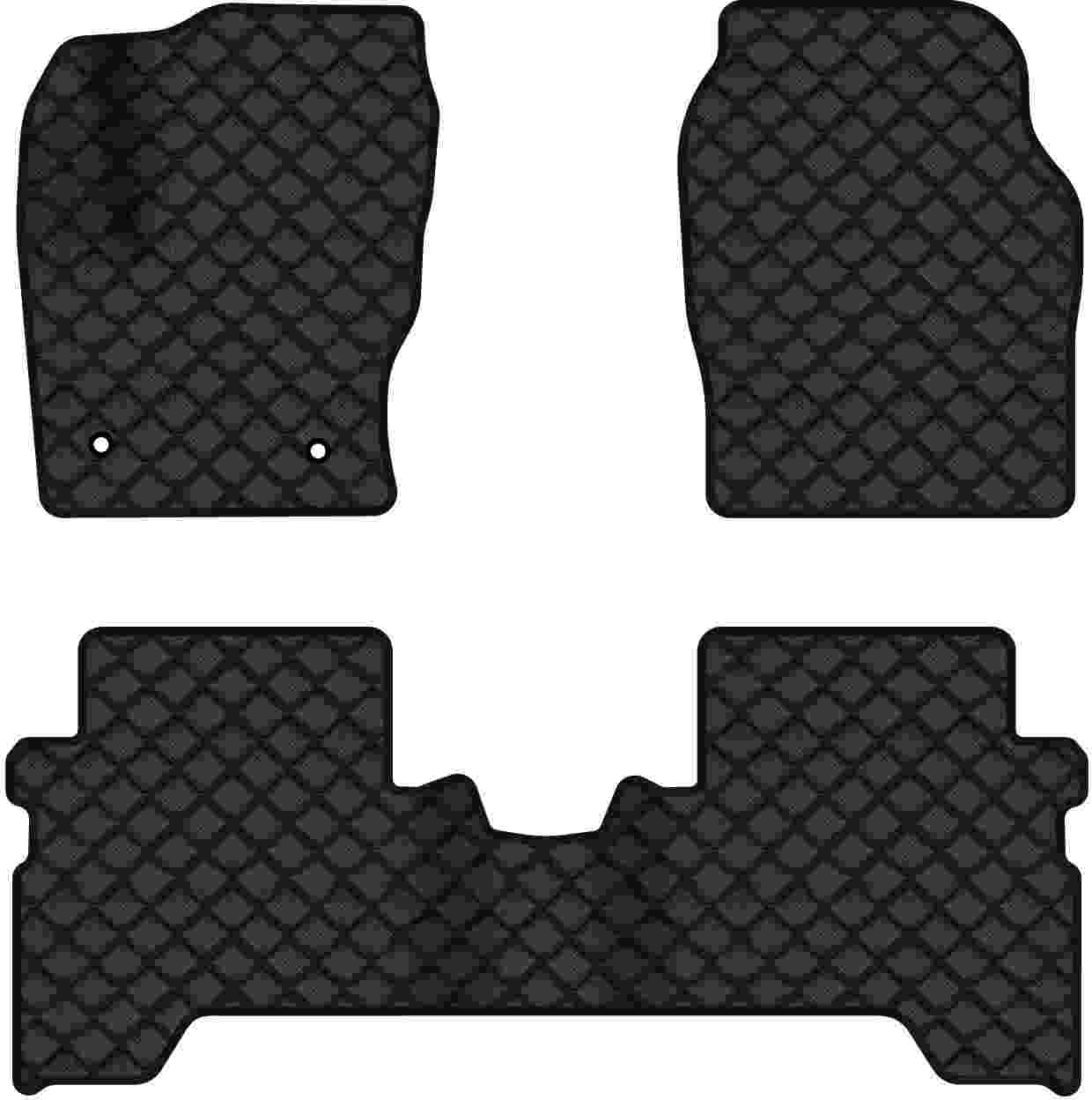 Коврики из экокожи в салон авто EVAtech ECO для Kuga Ford 2013-2016 2 поколение SUV EU FD33027ZE3FC2BBB - Фото 1