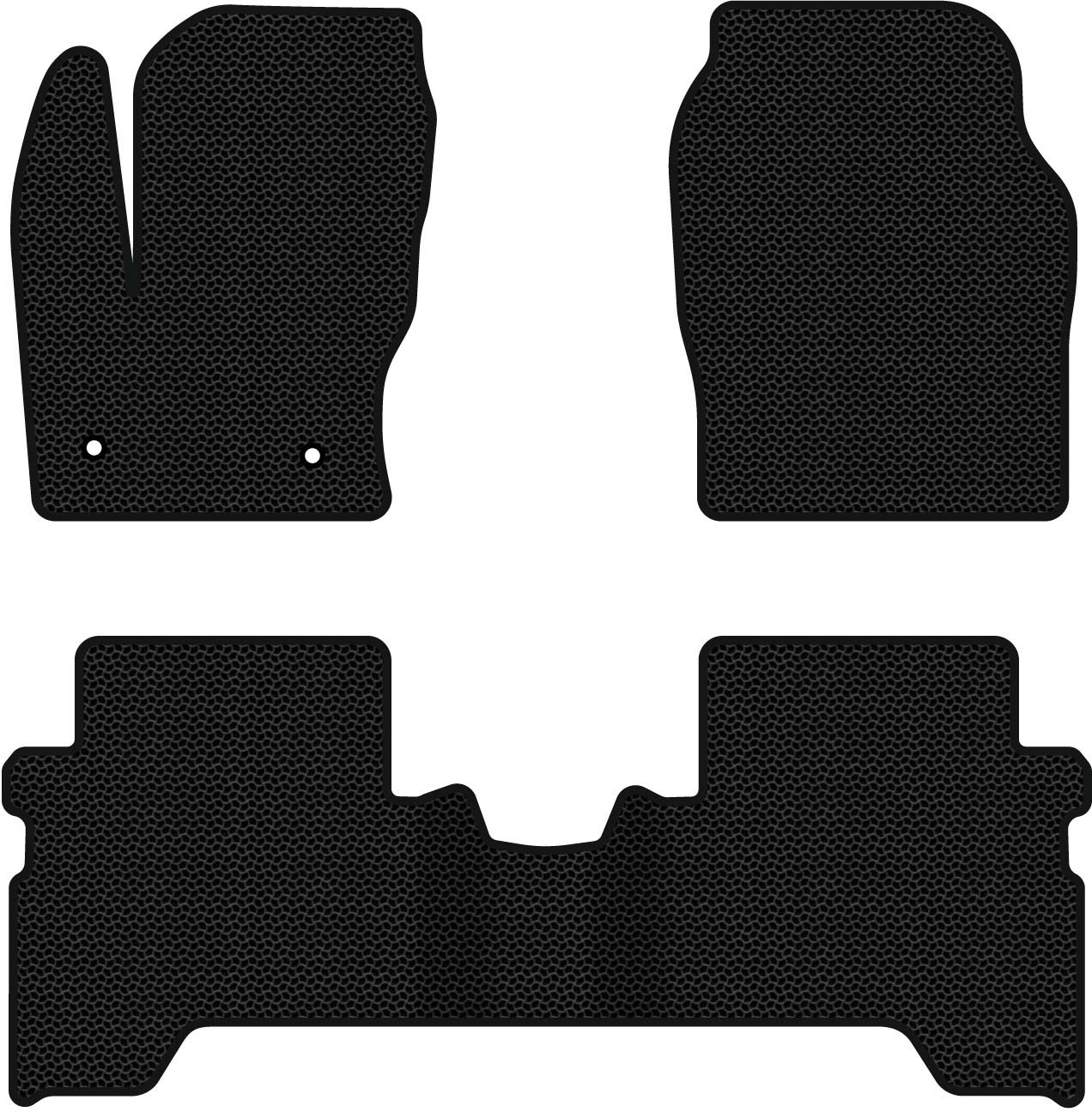 EVA коврики в салон авто EVAtech для Kuga Ford 2013-2016 2 поколение SUV EU FD33027ZV3FC2KBB - Фото 1