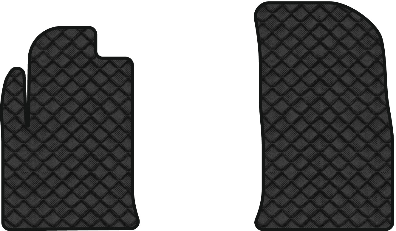 Килимки з екошкіри в салон авто передні EVAtech ECO для Fiesta (Mark 6) 5-doors Ford 2002-2009 5 покоління Htb EU FD3335A2BBB - Фото 1