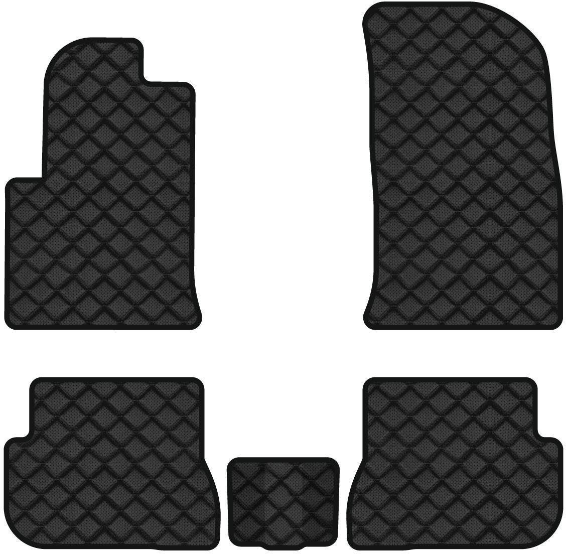 Коврики из экокожи в салон авто EVAtech ECO для Fiesta (Mark 6) 5-doors Ford 2002-2009 5 поколение Htb EU FD3335CB5BBB - Фото 1