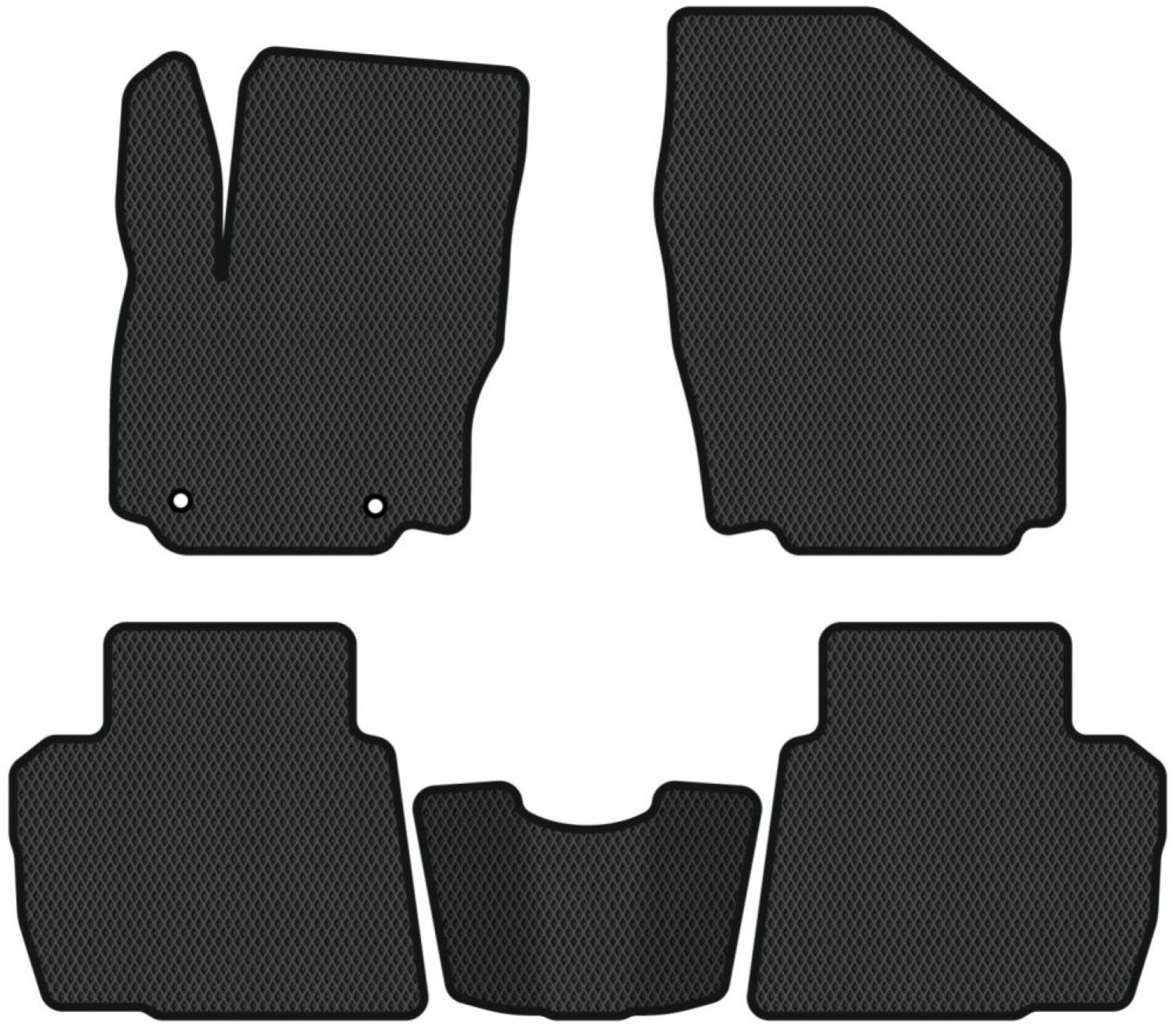 EVA коврики в салон авто EVAtech для Mondeo (BA7) Ford 2007-2014 4 поколение Sedan EU FD33479CV5TL2RBB - Фото 1