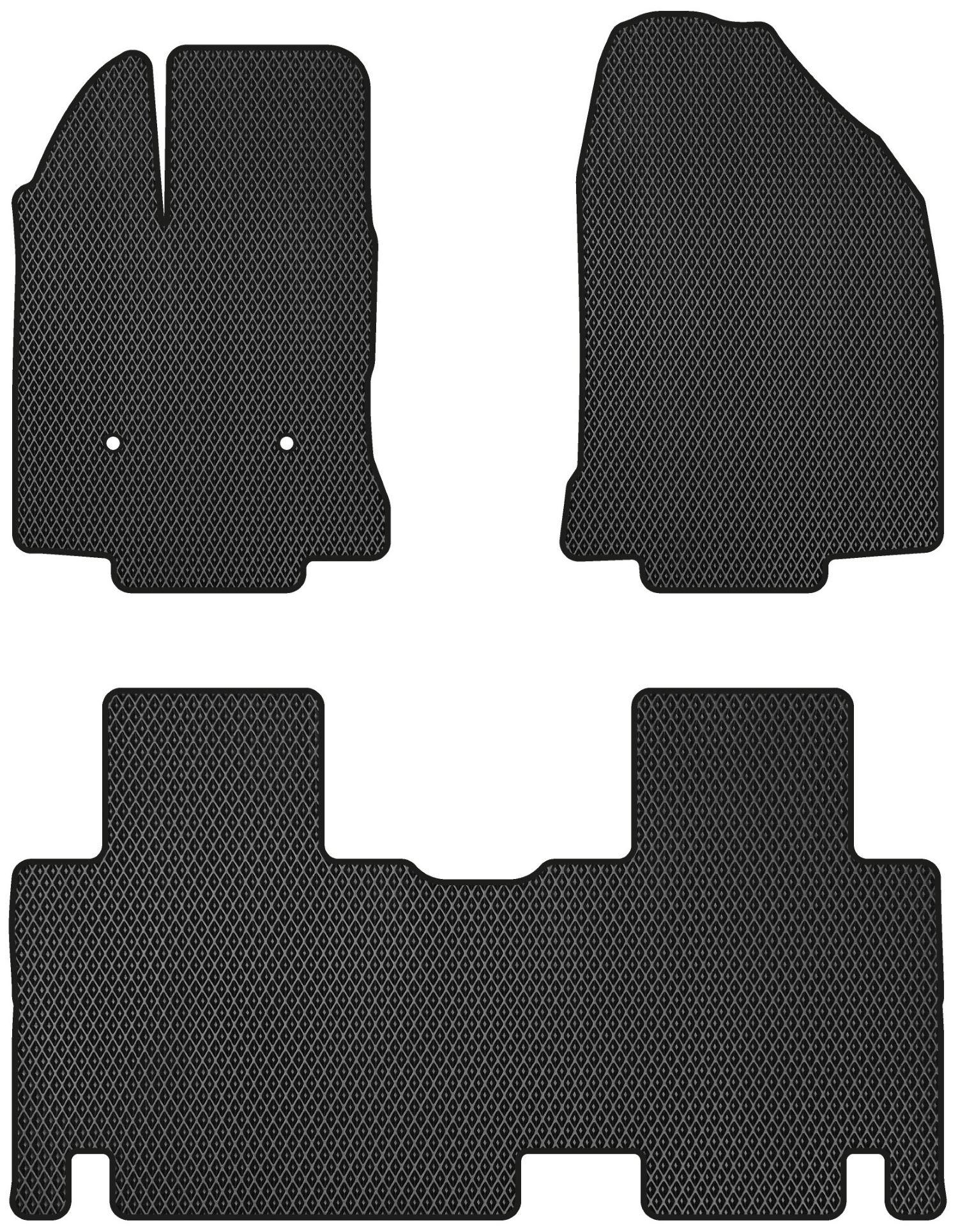 EVA коврики в салон авто EVAtech для Edge (U387) Ford 2006-2010 1 поколение SUV USA FD33831ZV3AV2RBB - Фото 1
