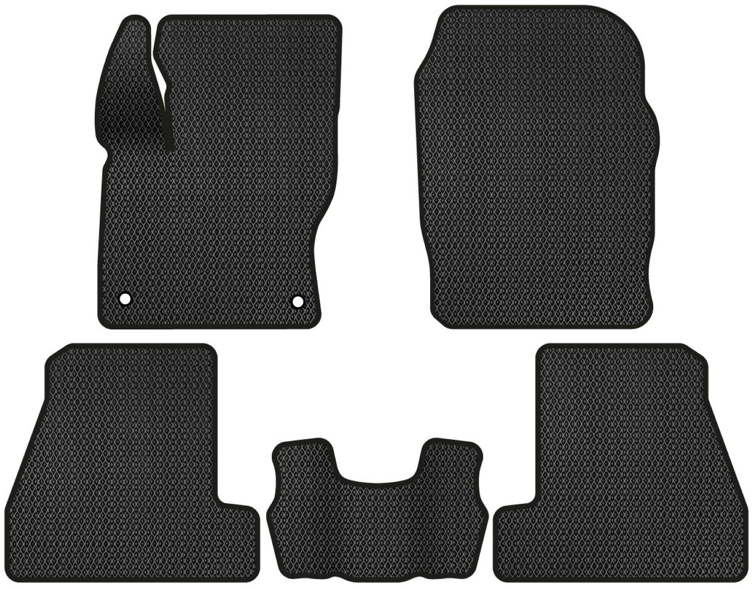 EVA коврики в салон авто EVAtech для Focus ST Ford 2012-2019 3 поколение Combi EU FD34296C5FC2RBB - Фото 1