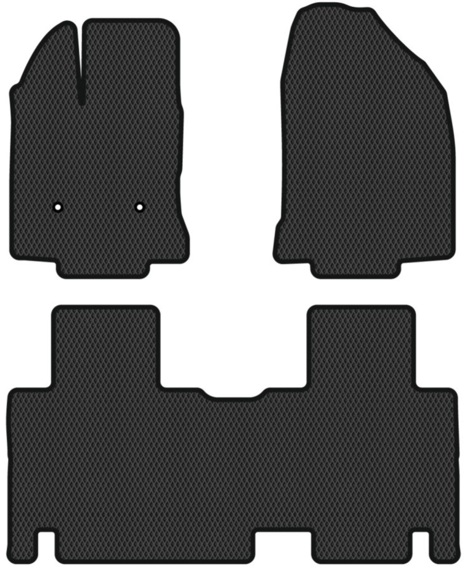 EVA коврики в салон авто EVAtech для Edge (U387) Restyling Ford 2010-2014 1 поколение SUV EU FD3560ZV3FC2RBB - Фото 1