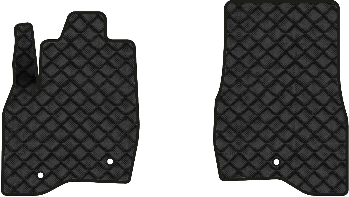 Коврики из экокожи в салон авто передние EVAtech ECO для Explorer Restyling 7 seats (2+3+2) Ford 2016-2019 5 поколение SUV USA FD357A2AV3BBB - Фото 1