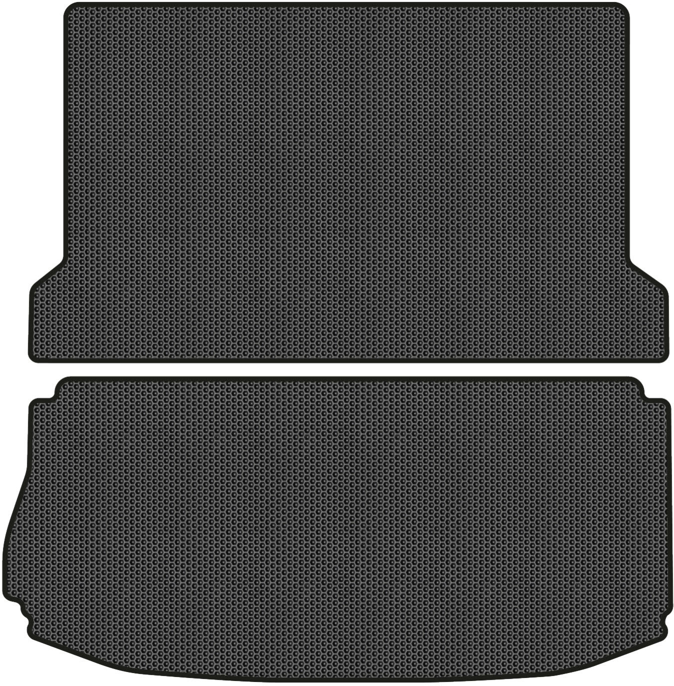 EVA килимок в багажник авто EVAtech для Explorer Restyling 7 seats (2+3+2) Ford 2016-2019 5 покоління SUV USA (FD357BE2SBB) - Фото 1