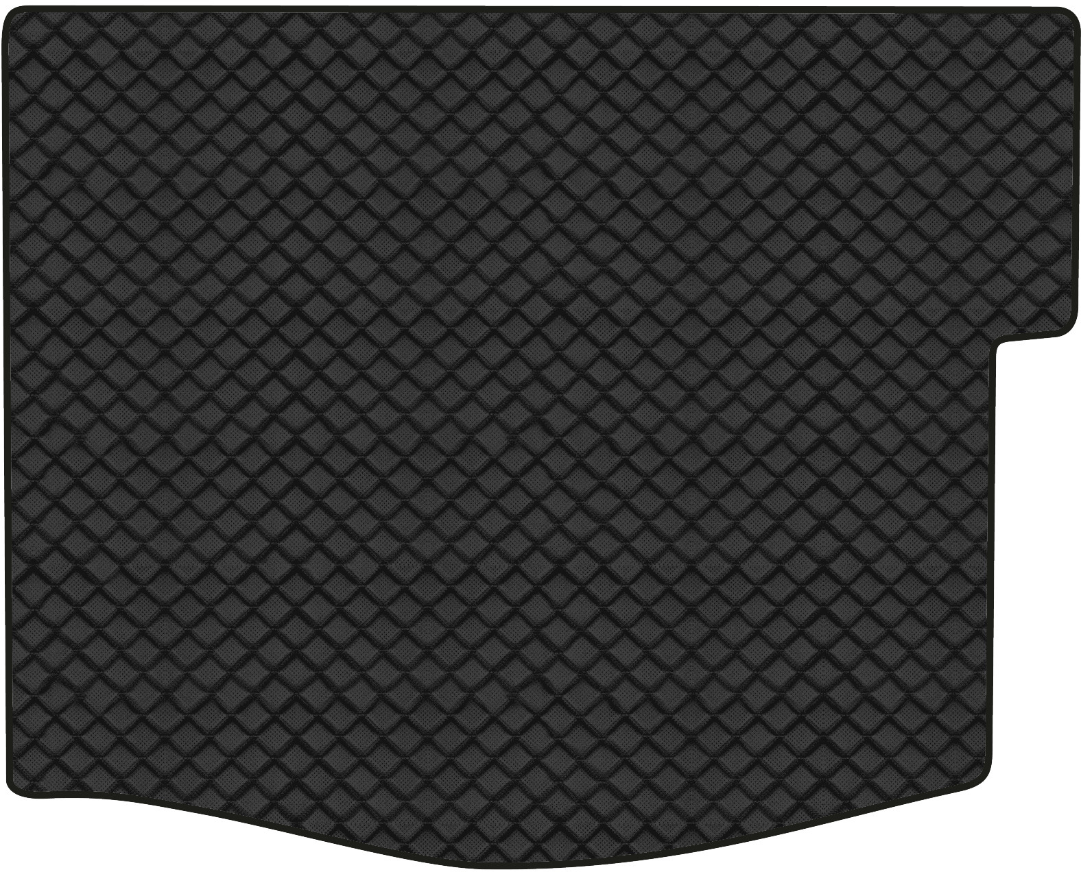 Килимок з екошкіри в багажник авто EVAtech ECO для Focus (C346) Ford 2011-2018 3 покоління Htb EU FD360BD1BBB - Фото 1