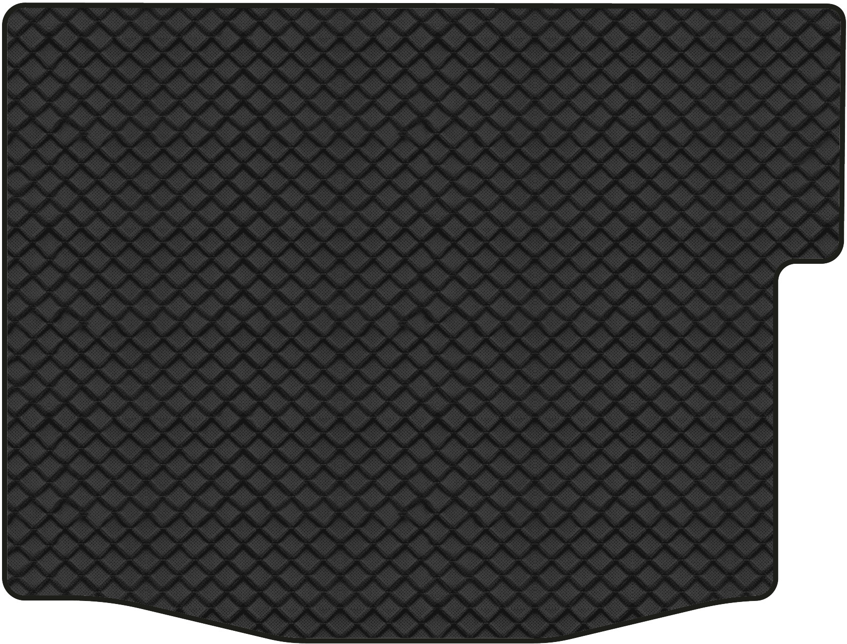 Килимок з екошкіри в багажник авто EVAtech ECO для Focus (C346) Ford 2011-2018 3 покоління Htb EU FD360BH1BBB - Фото 1