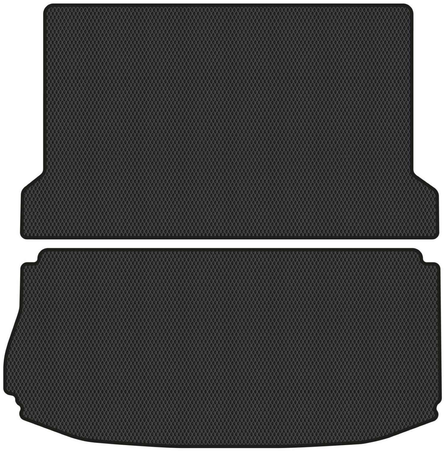 EVA килимок в багажник авто EVAtech для Explorer Restyling 6 seats (2+2+2) Ford 2016-2019 5 покоління SUV USA (FD43565BE2RBB) - Фото 1