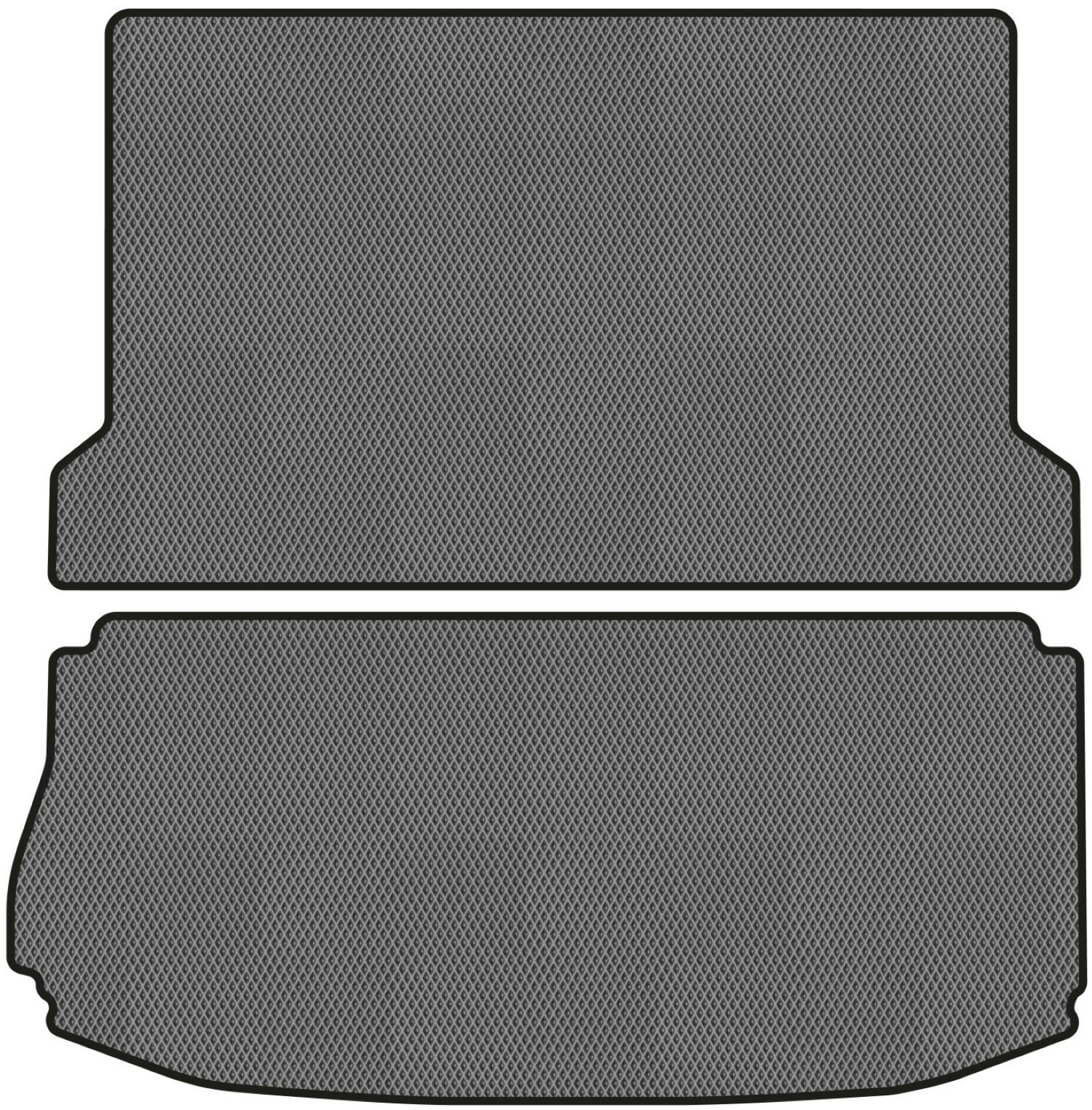 EVA килимок в багажник авто EVAtech для Explorer Restyling 6 seats (2+2+2) Ford 2016-2019 5 покоління SUV USA (FD43565BE2RGB) - Фото 1