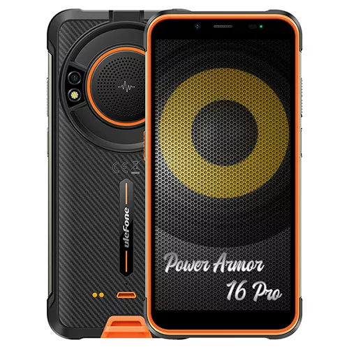 Смартфон Ulefone Power Armor 16 Pro 4/64Gb Orange - Фото 1