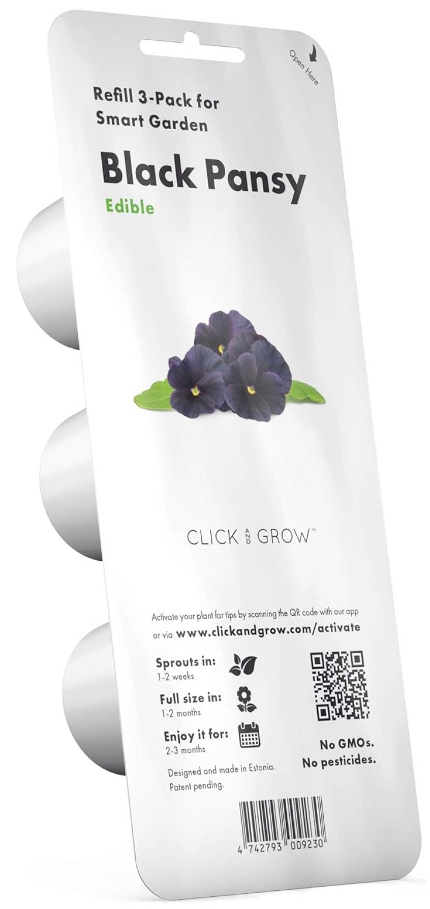 Сменный картридж для умного цветочного горшка Click&Grow Черная фиалка 9230 - Фото 1