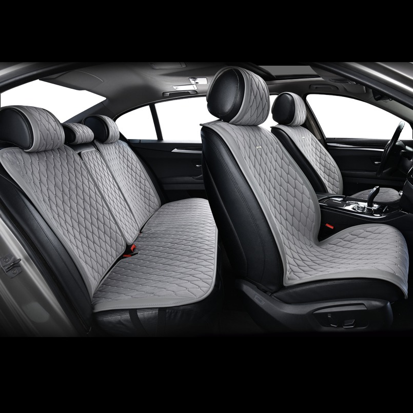 Комплект накидок на сидіння автомобіля Beltex New York grey (BX84200) - Фото 1