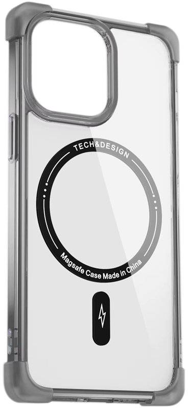 Чехол для смартфона Gelius Proof Special Magsafe for iPhone 16 Transparent Black (99616) - Фото 1