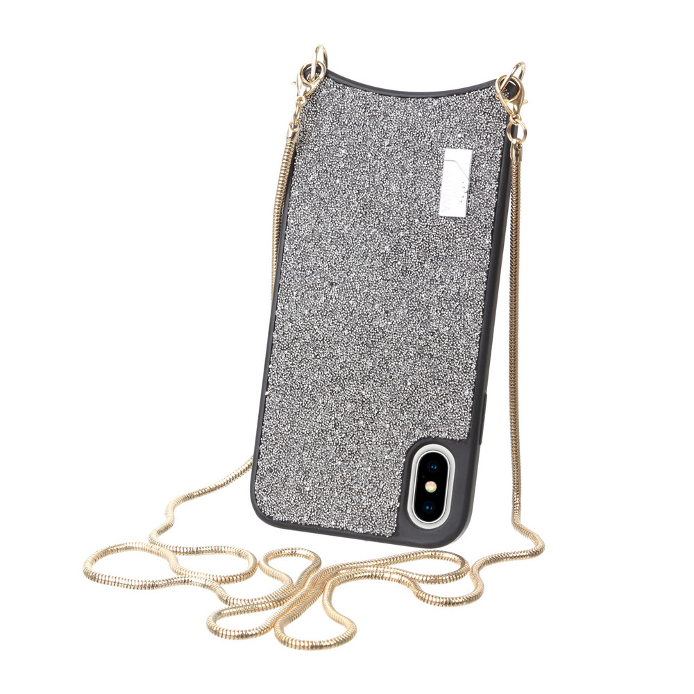 Чехол для  смартфона BeCover Glitter for Apple iPhone X/Xs Silver (703644) - Фото 1