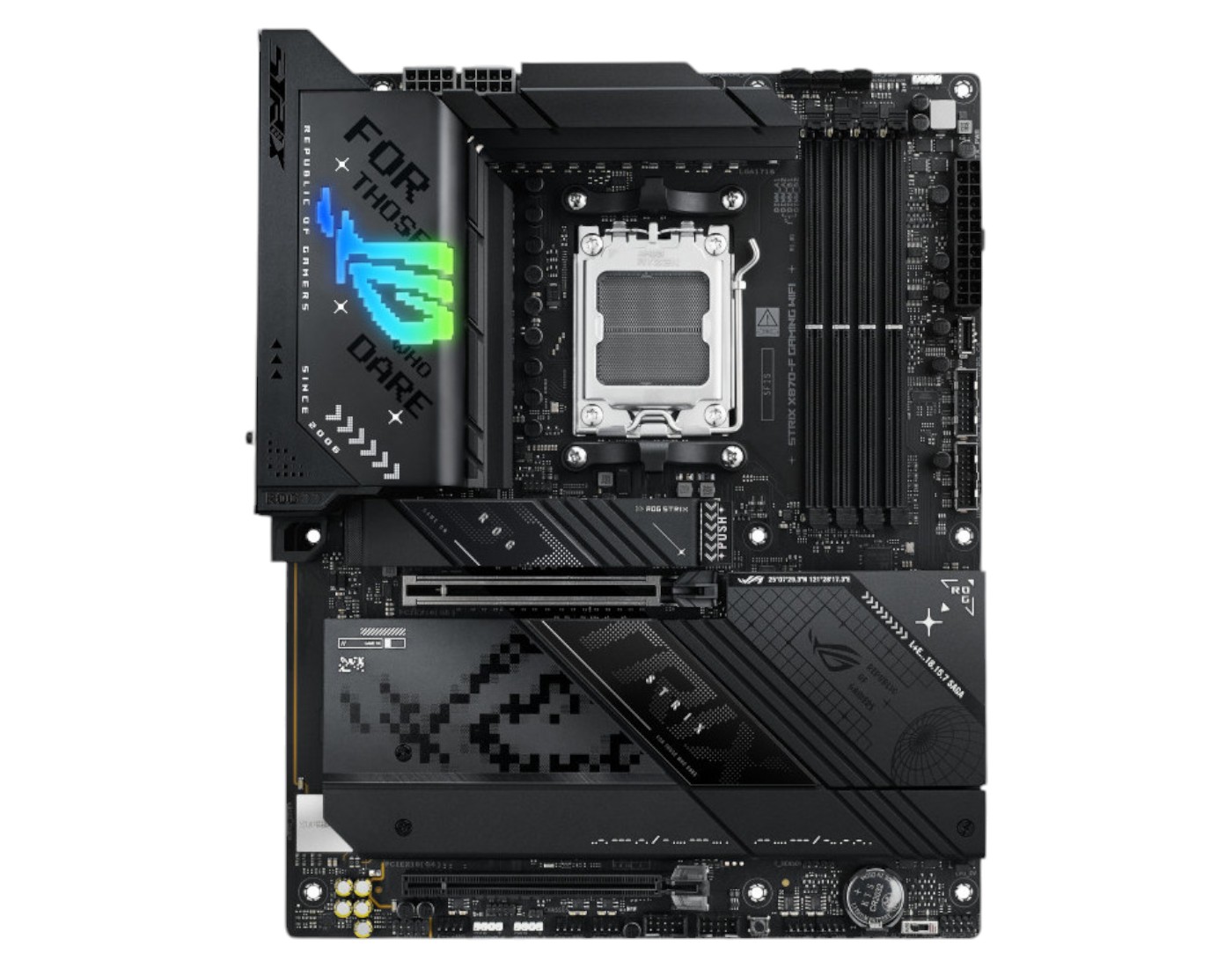 Материнская плата Asus ROG STRIX X870-F GAMING WIFI DDR5 (90MB1IV0-M0EAY0) - Фото 1