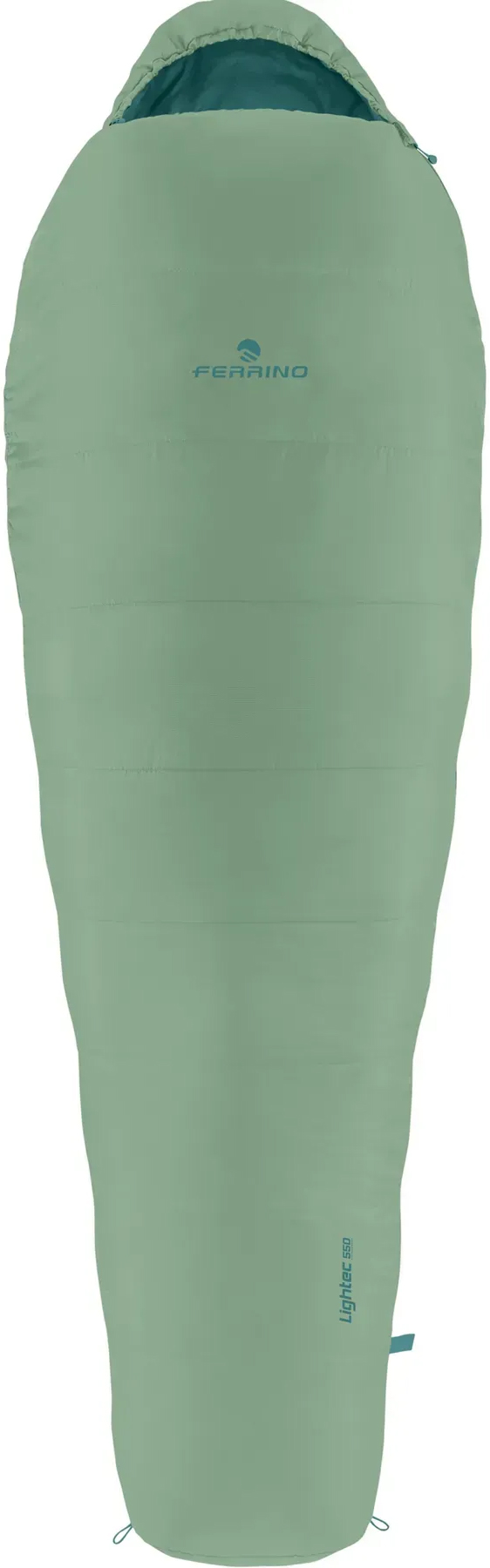Спальный мешок Ferrino Lightec 550 +20°C Green (86153QVV) - Фото 1