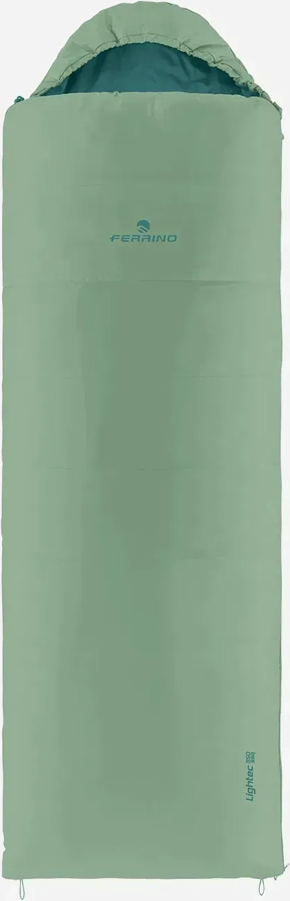 Спальный мешок Ferrino Lightec SSQ 950 +5°C Green Left (86652QVVS) - Фото 1