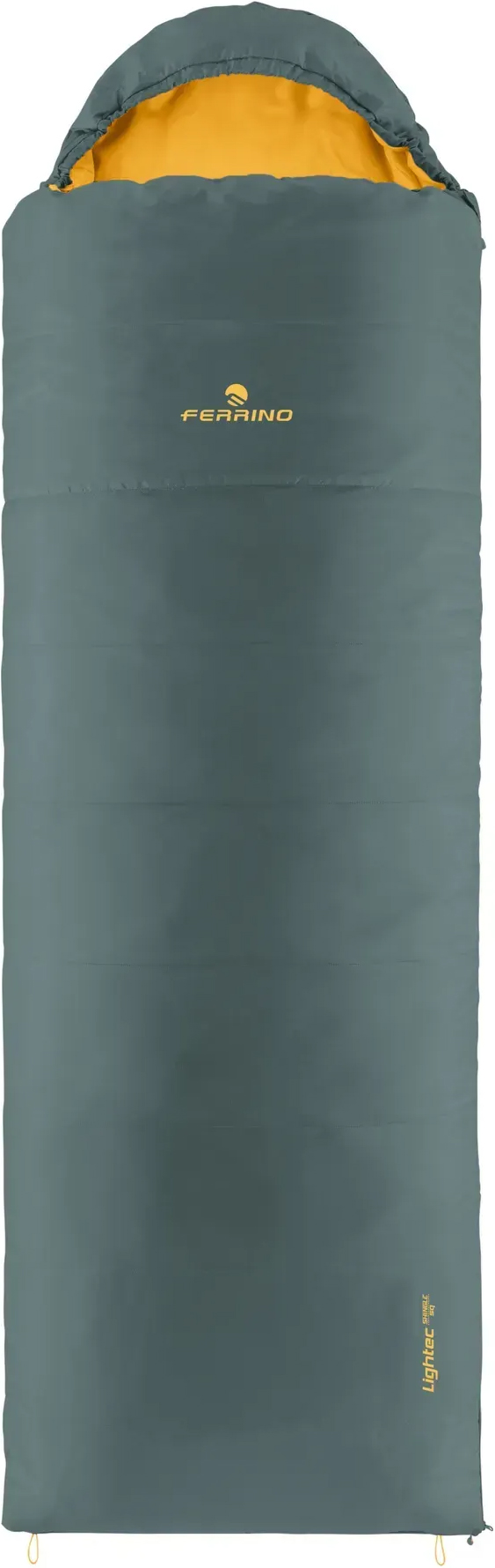 Спальный мешок Ferrino Lightech Shingle SQ -2°C Green Left (86266QVVS) - Фото 1