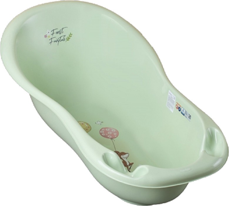 Детская ванночка Tega Baby Лесная сказка 102 см Салатовая (FF-005-112) - Фото 1