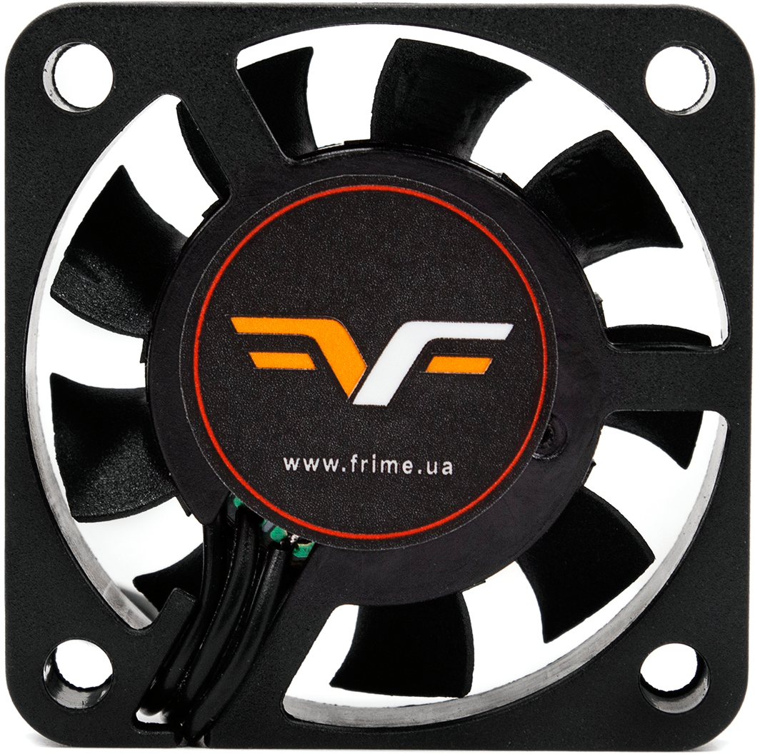 Корпусный вентилятор Frime 40x40x10мм Black (FF4010.50) - Фото 1