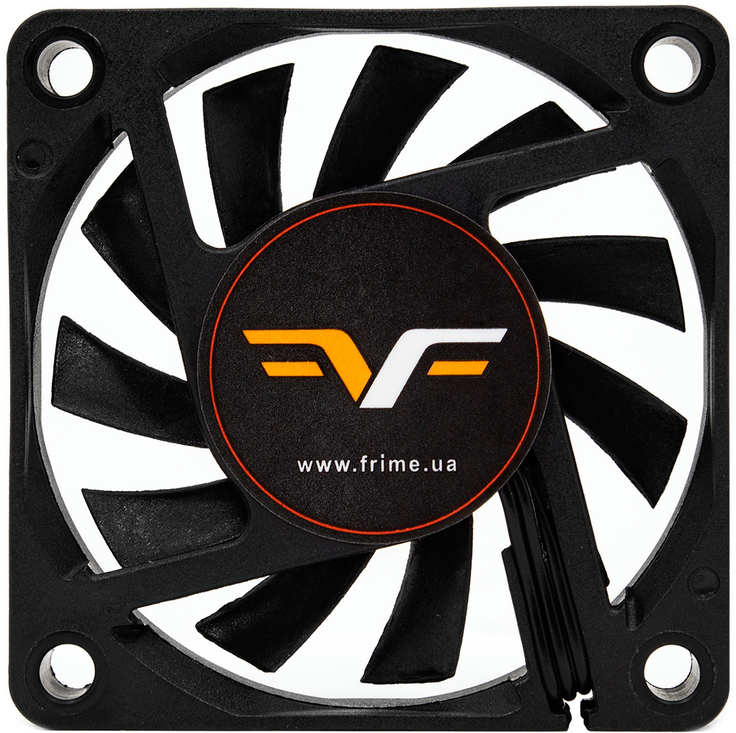 Корпусный вентилятор Frime 60x60x10мм Black (FF6010.40) - Фото 1