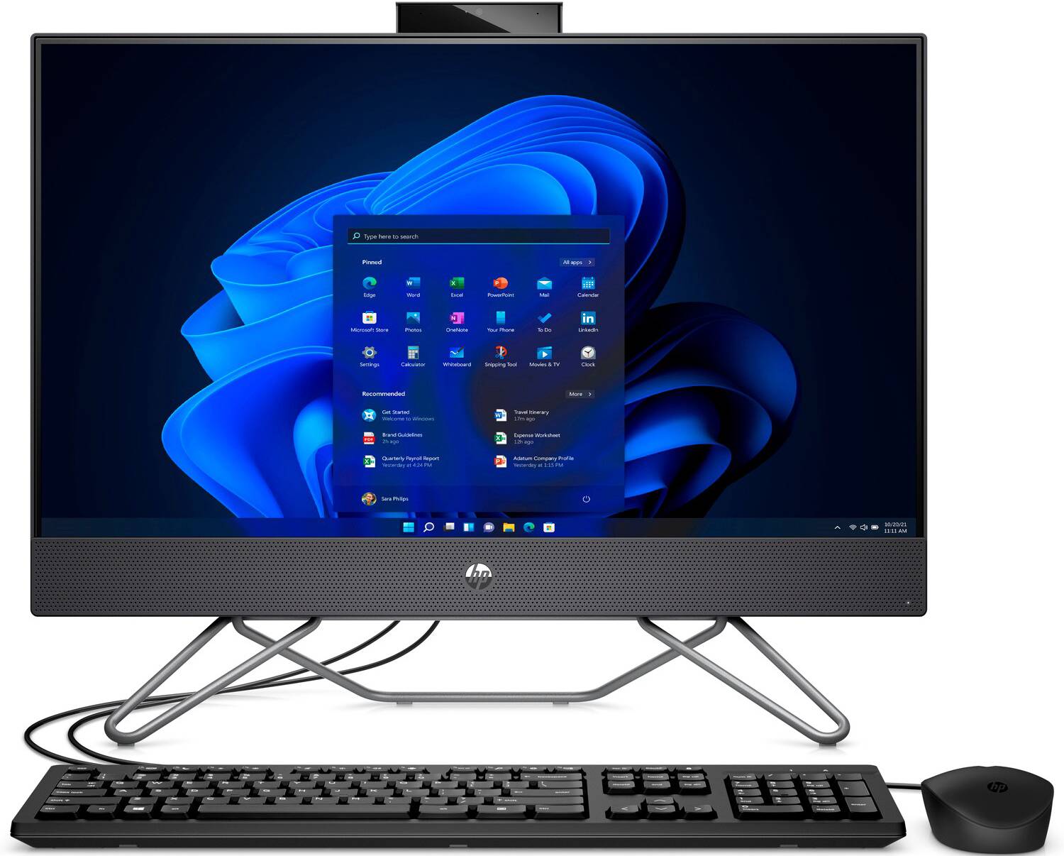 Компьютер-моноблок HP ProOne 240 G9 (883S3EA) Iron Gray - Фото 1
