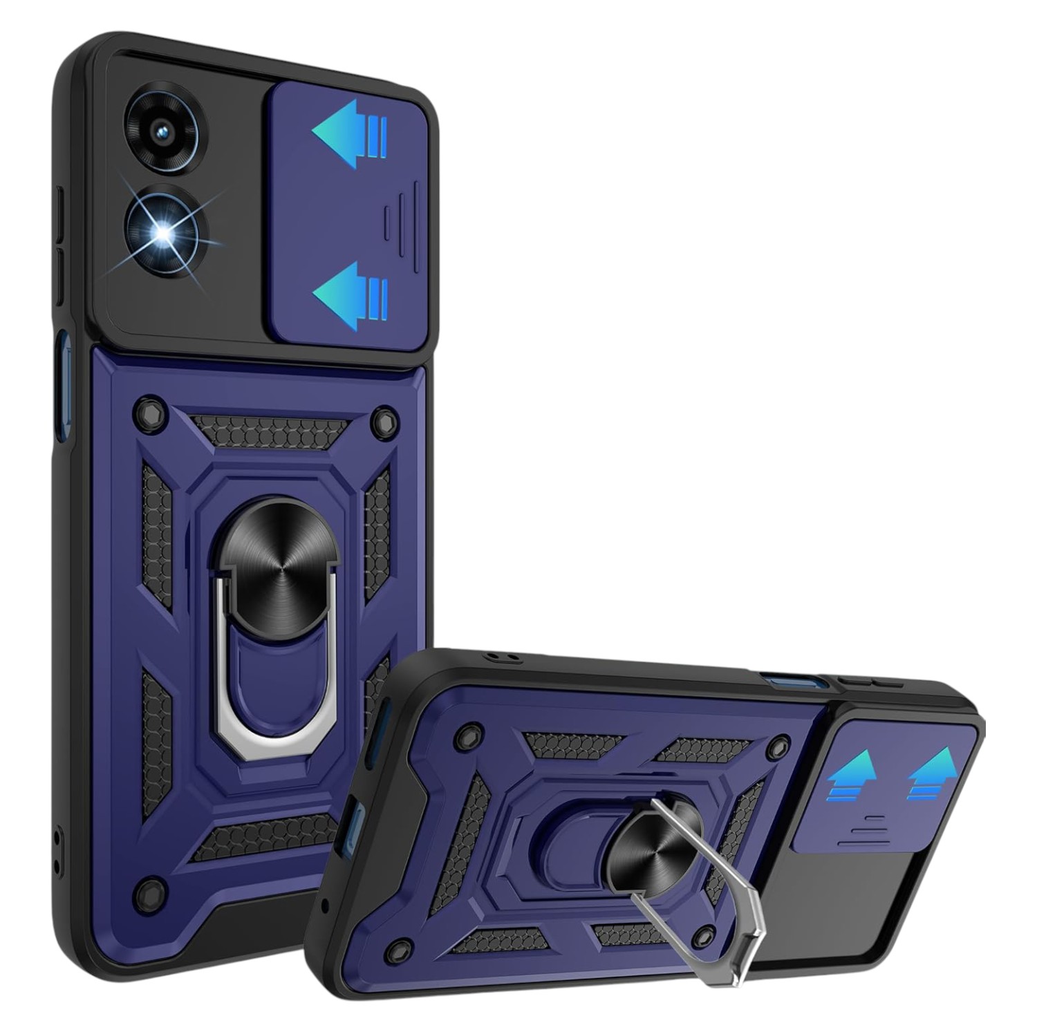 Чехол для смартфона BeCover Military for Motorola Moto G04/G04s Blue (713063) - Фото 1