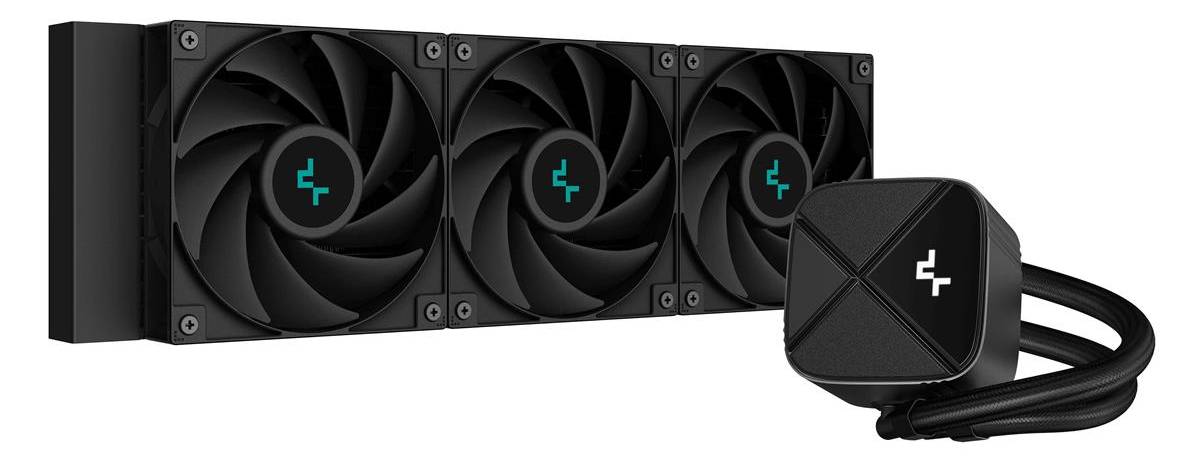 Водяная система охлаждения Deepcool LS720S Zero Dark (R-LS720-BKNNMM-G-1) - Фото 1