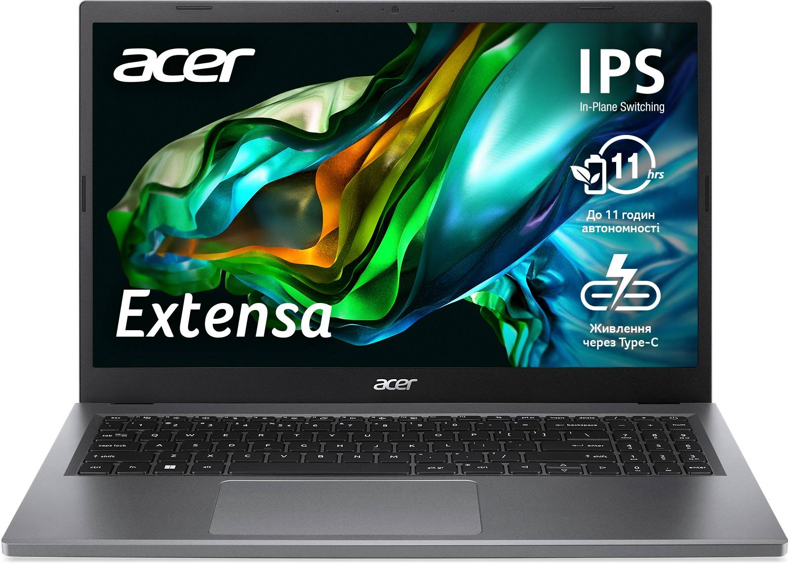 Ноутбук Acer Extensa 15 EX215-23 (NX.EH3EU.01J) Steel Gray купити ...