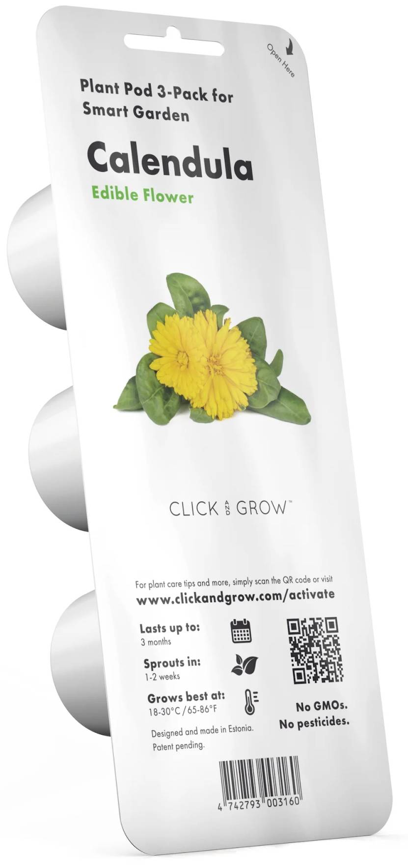 Сменный картридж для умного цветочного горшка Click&Grow Календула 3160 - Фото 1