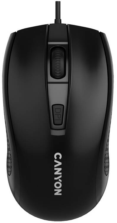 Мышь проводная Canyon M-4 USB Black (CNE-CMS4) - Фото 1