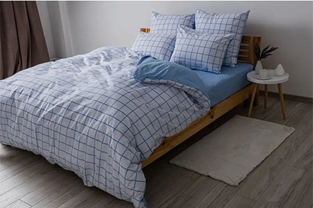 Комплект постельного белья ТЕП Happy Sleep Blue Check (2-03796_25207) - Фото 1