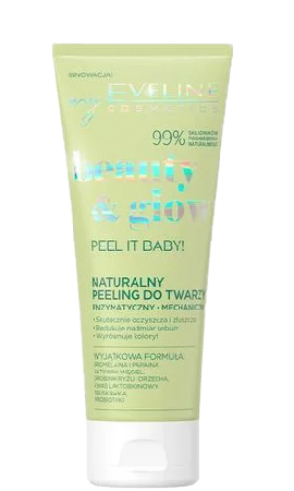 Скраб для обличчя EVELINE Beauty & Glow 2в1 75 мл (5903416028130) - Фото 1
