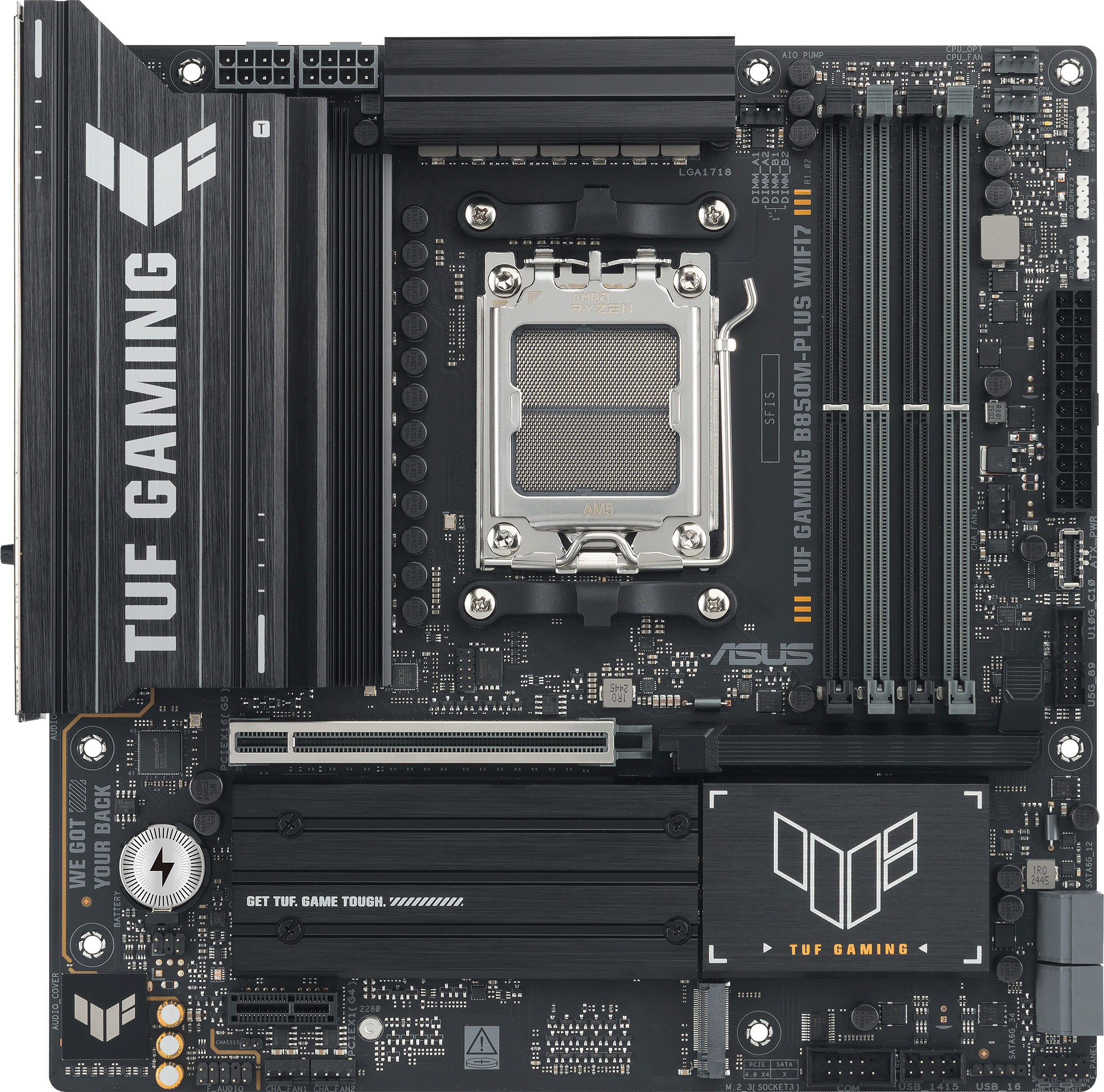 Материнская плата Asus TUF GAMING B850M-PLUS WIFI7 - Фото 1