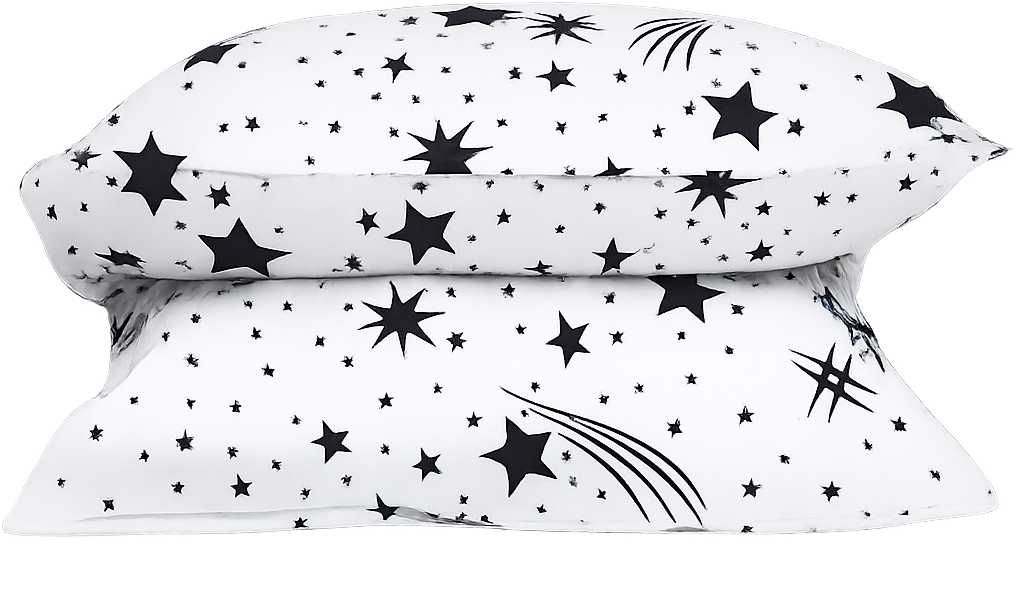 Наволочка Moon&Star Ranforce Elite Gold Cosmos 40х40 см 2 шт. (MS-840001176) - Фото 1