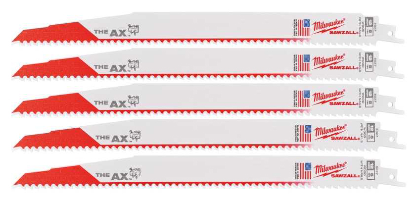 Купити Полотно Milwaukee AX FANG TIP 300х5,0 мм 5 шт. (48475027) - Фото 1 Полотно Milwaukee AX FANG TIP 300х5,0 мм 5 шт. (48475027) - Фото 1