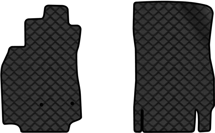 Коврики из экокожи в салон авто передние EVAtech для Megane (III) BOSE MT Renault 2008-2016 3 поколение Combi EU RT31343ABZ2RN2BBLB - Фото 1