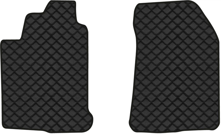 Коврики из экокожи в салон авто передние EVAtech для Corolla (E12) Toyota 2001-2006 9 поколение Combi EU TY1664AB2BBB - Фото 1